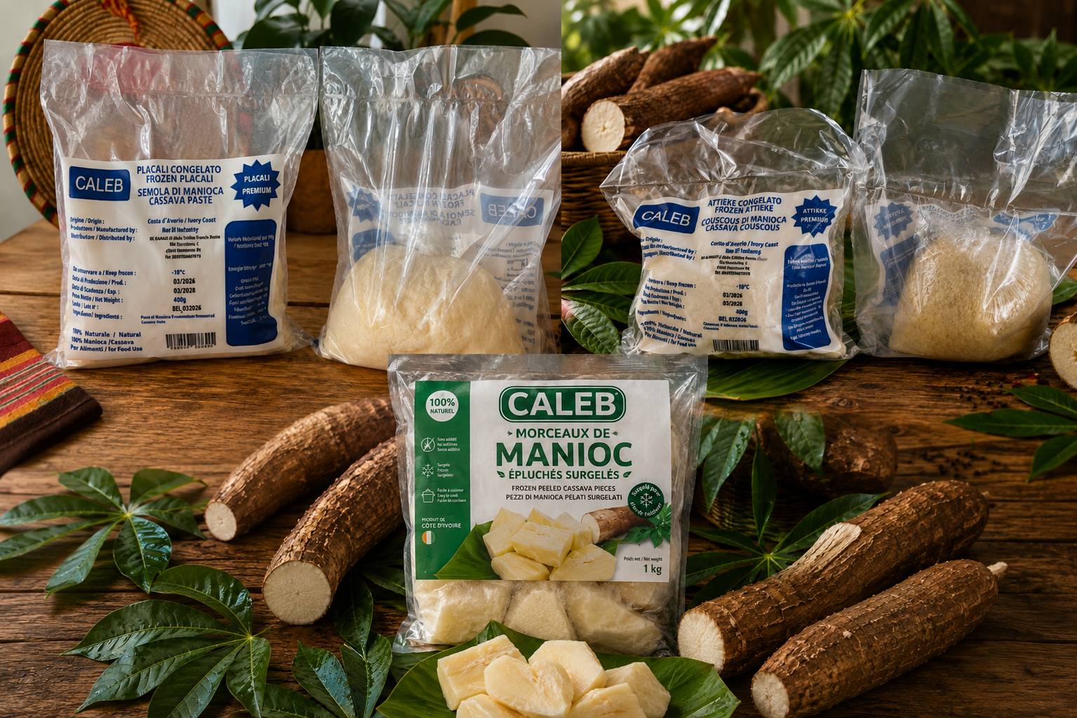 Frozen Cassava Products